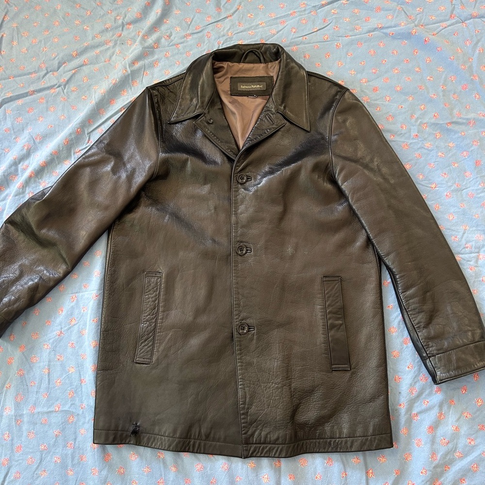 Banana Republic Leather Jacket